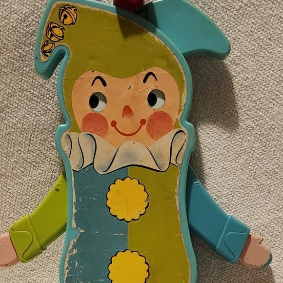 Fisher-Price Blue and Green Jumping Jack  Learning Toy - Picture 2 of 5